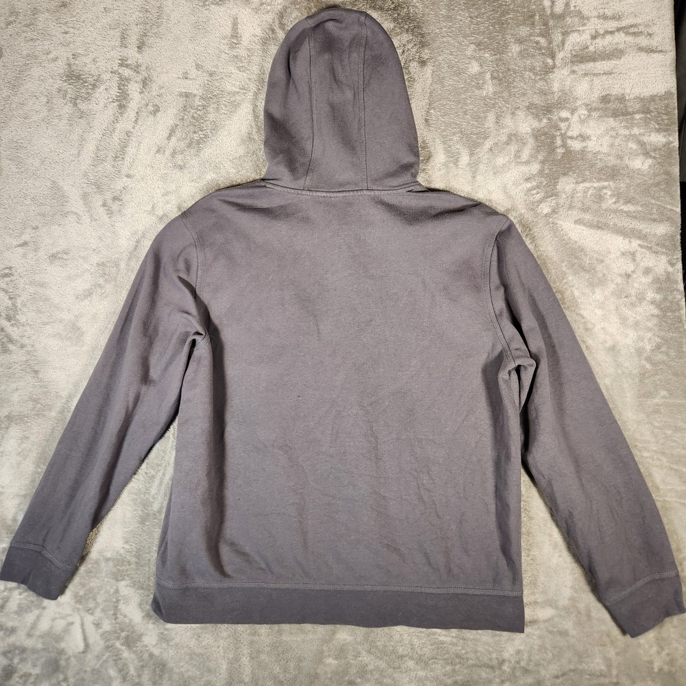 Hurley Hoodie Mens XXL MFT0008890 Gray Logo Fleece Pullover EUC - Picture 7 of 9